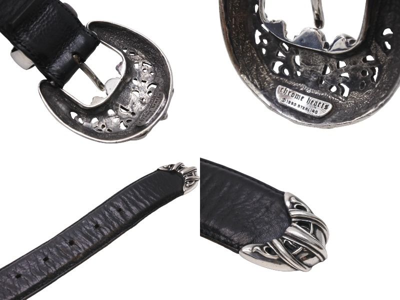 CHROME HEARTS クロムハーツ TALON BELT 1.5 3PIECE タロンベルト