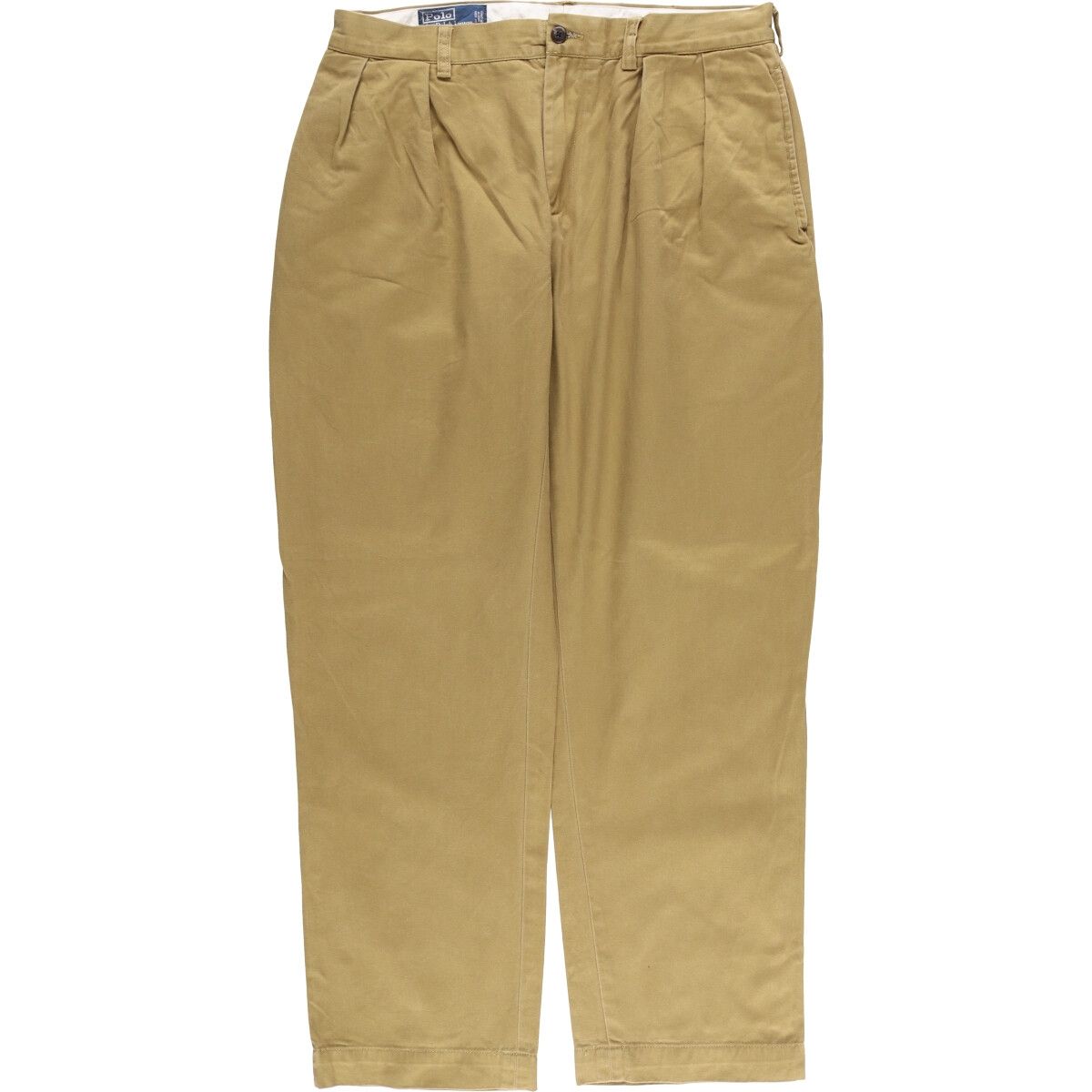 90s ラルフローレン　ツータックチノ　ETHAN PANT スリランカ製 古着 ラルフローレン Ralph Lauren POLO by Ralph Lauren ETHAN PANT