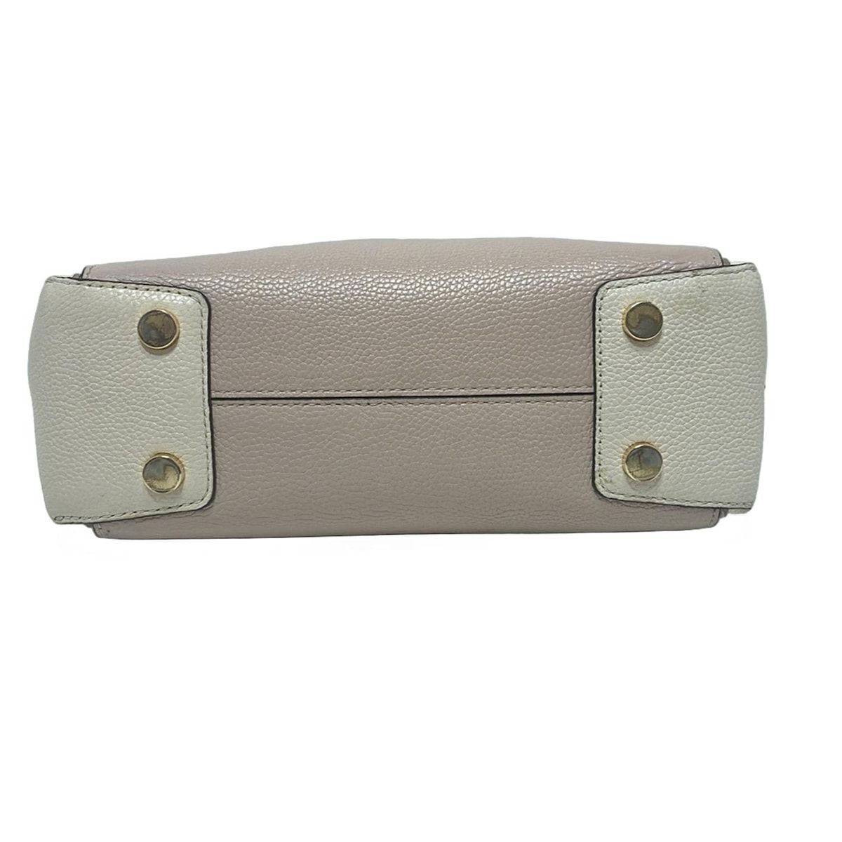 ライトピンク×白×ピンクベージュ レザー