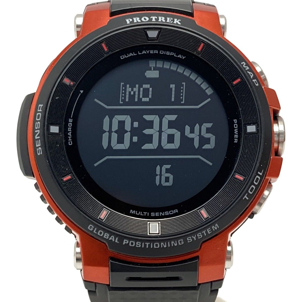 限定激安CASIO カシオ PROTREK プロトレックスマート WSD-F30 プロトレック 腕時計 Smart 箱有 刻印あり スマートウォッチ 消去済 PRO TREK