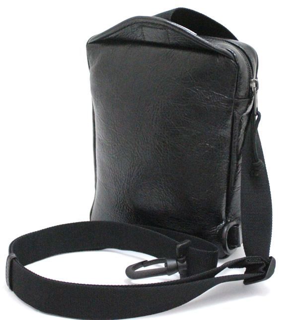 BALENCIAGA バレンシアガ ボディバッグ ロゴ レザー ブラック 62270
