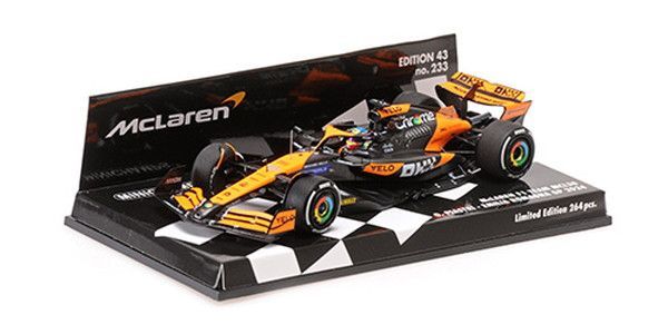 新品 MINICHAMPS 1/43 マクラーレン F1チーム MCL38 オスカー
