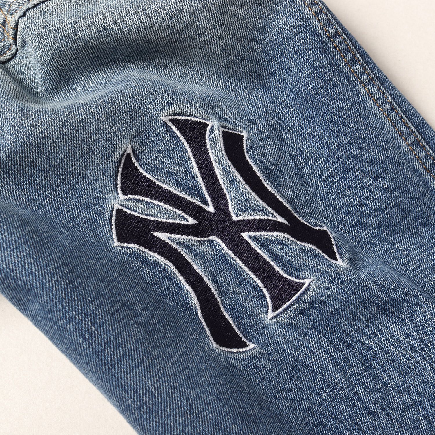 美品 KITH NYC キス ニューヨークシティー デニムジャケット 20AW ×MLB 