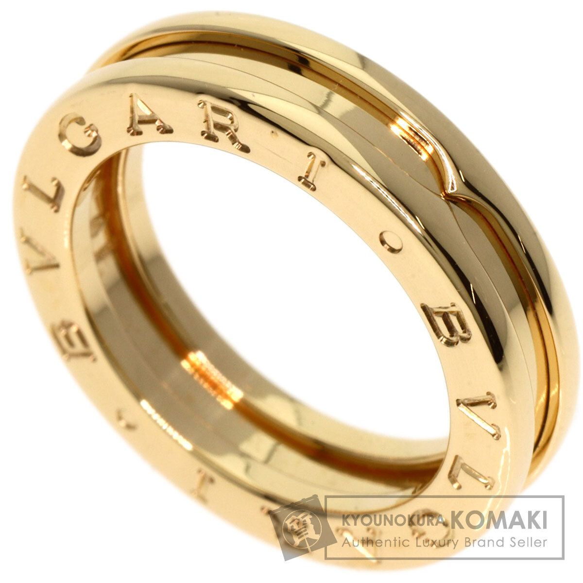 BVLGARI ブルガリ Bーzero1 ビーゼロワン 1バンド 48 リング 指輪 K18YG レディース