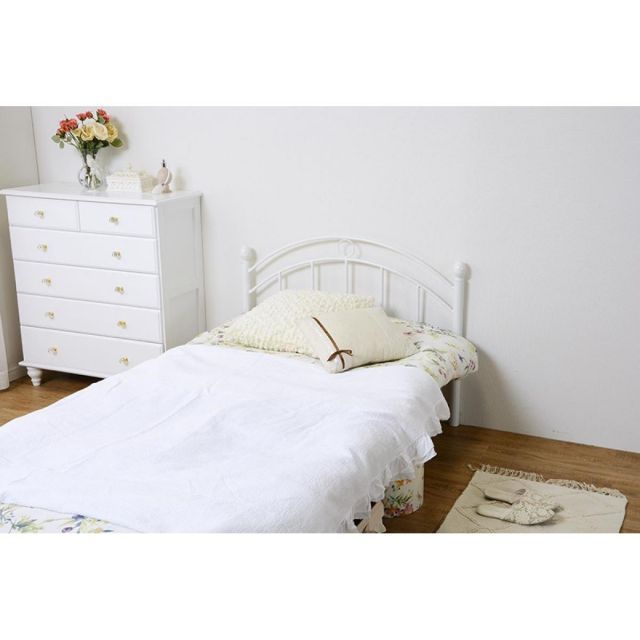 【日替わりセール】 萩原 Hagihara KH-3089WH シングルベッド 新生活 インテリア 家具おしゃれ 洗練