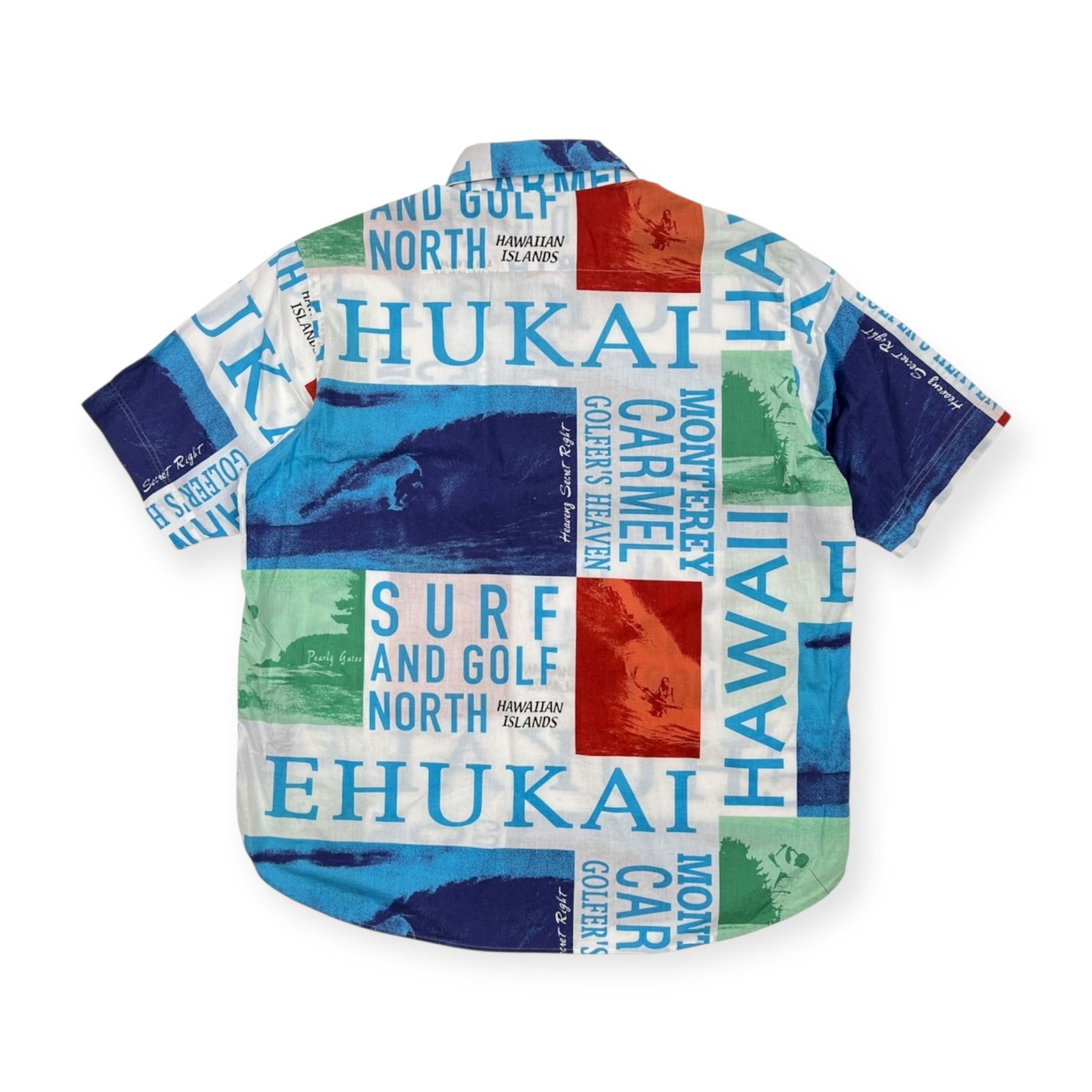 PEARLY GATES パーリーゲイツ 総柄 プルオーバー 半袖 シャツ サイズ 4