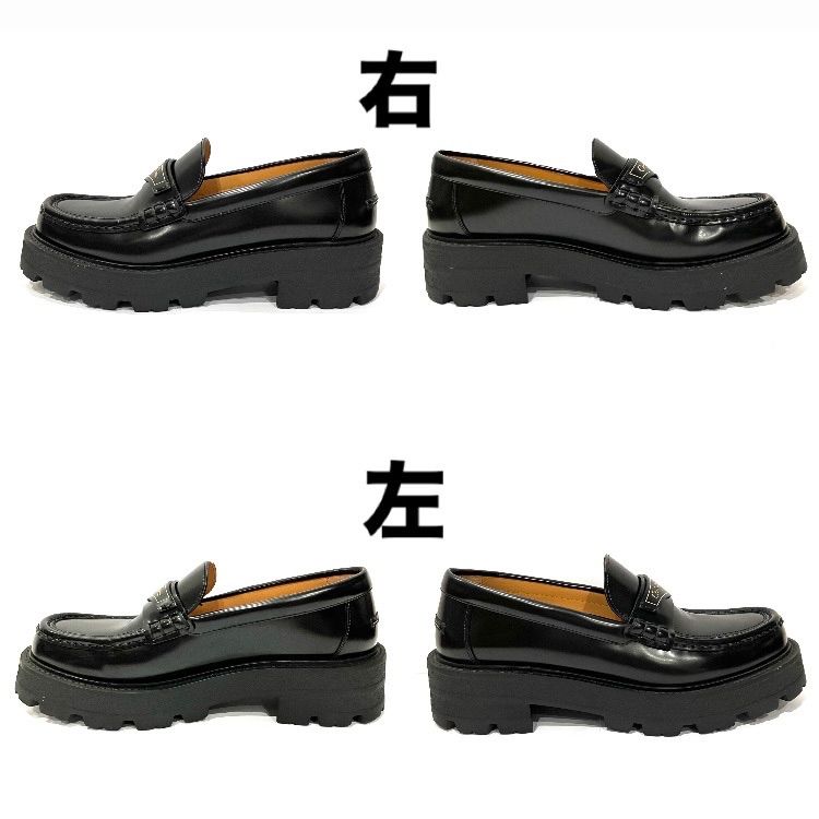 DIOR ディオール Boy プラットフォームローファー レザー - メルカリ