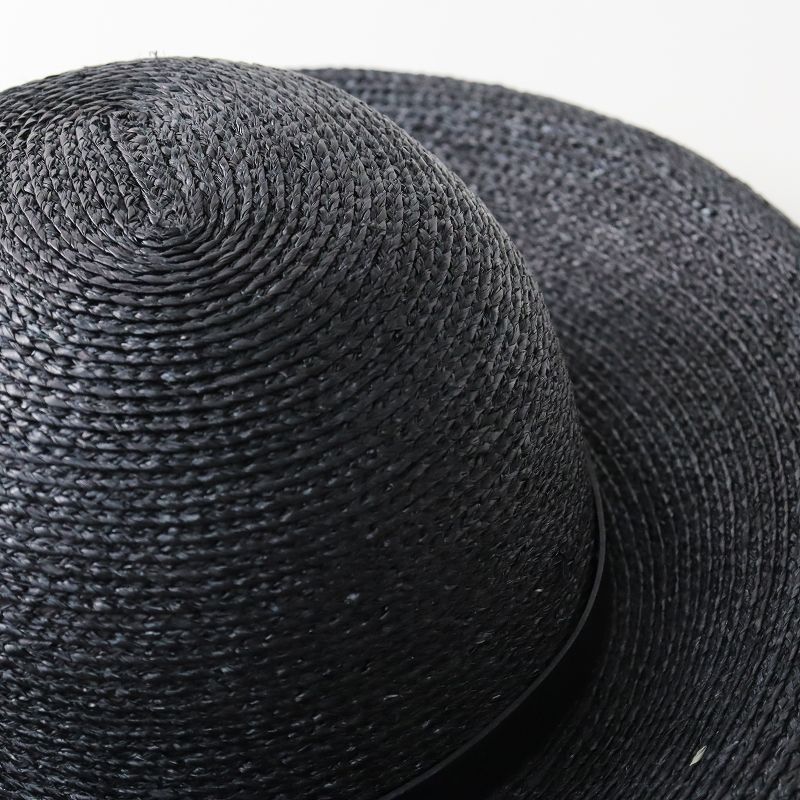 ヘレンカミンスキー HINA ラフィアハット ブラック Helen Kaminski