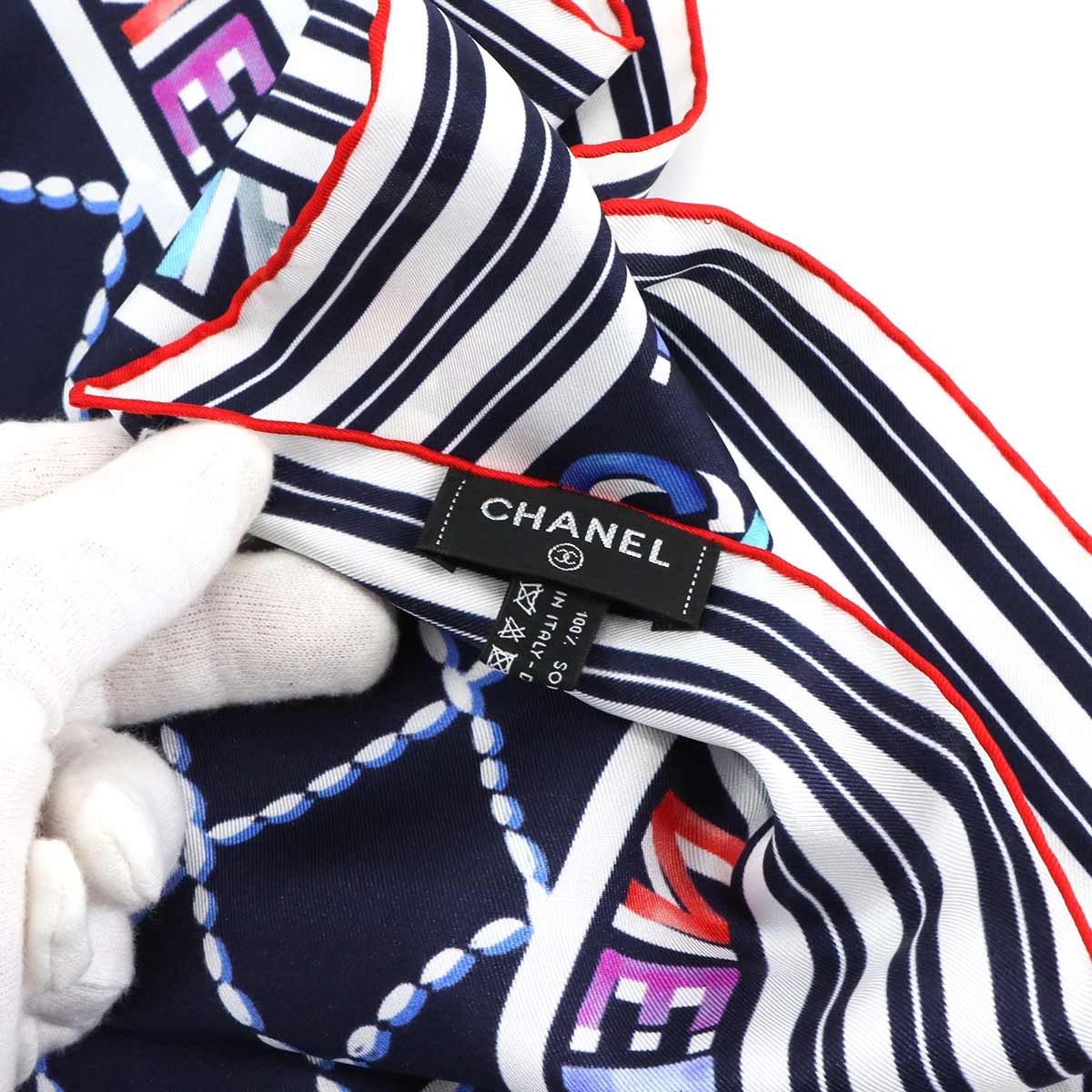 シルク ネイビー