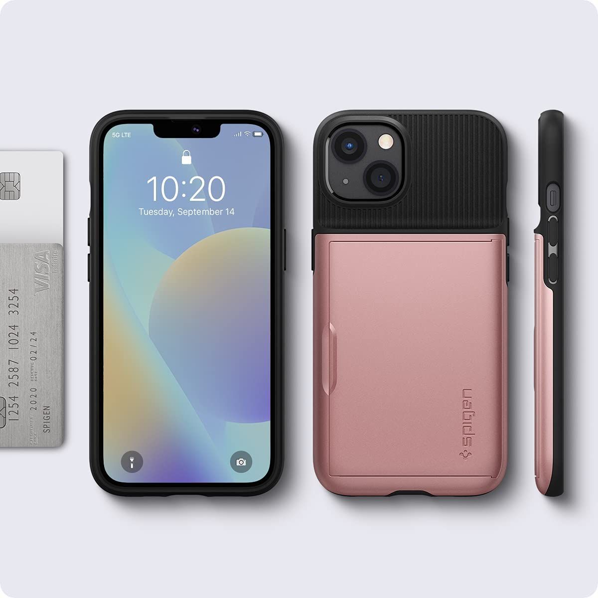 人気商品】Spigen iPhone13 ケース カード 収納ケース カードケース 2 ...