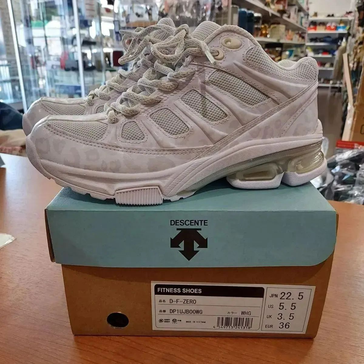 〇 デサント フィットネスシューズ DESCENTE FITNESS SHOES D-F-ZERO DP1UJBOOWG