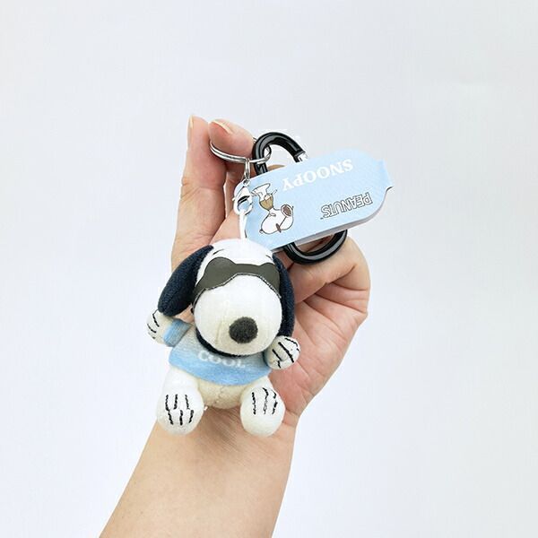 【新品タグ付き】PEANUTS スヌーピー キーホルダー　カラビナ付マスコット スヌーピー Nature チャーリー・ブラウン カラビナマスコット