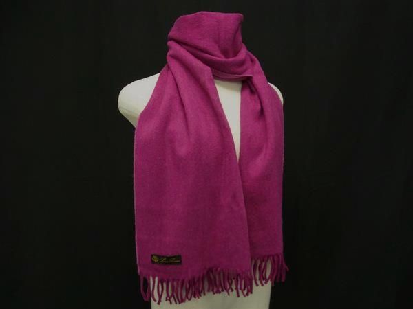 □新品□未使用□ Loro Piana ロロピアーナ カシミヤ100％ フリンジ  