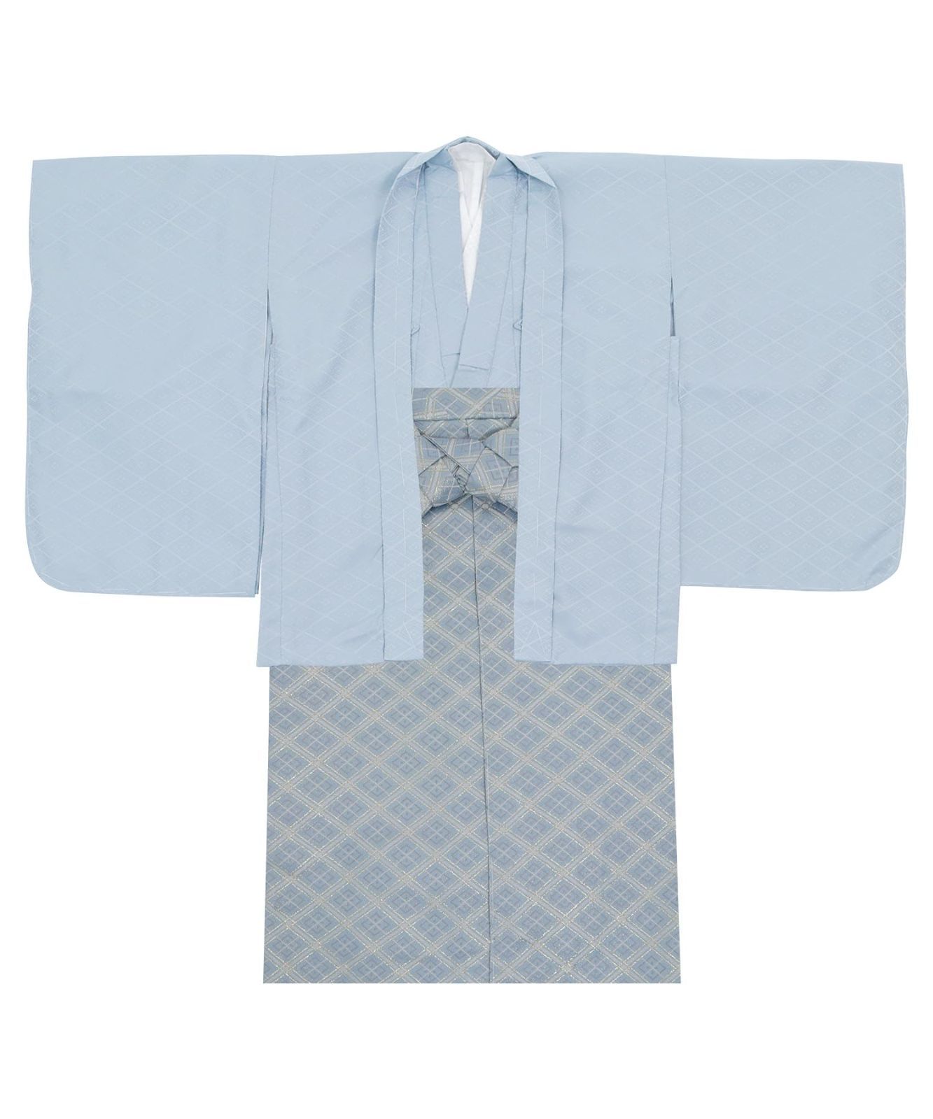 在庫処分 フルセット 袴 羽織 セット 753 着物 男の子 5歳 くすみ 七五三 キョウエツ KYOETSU