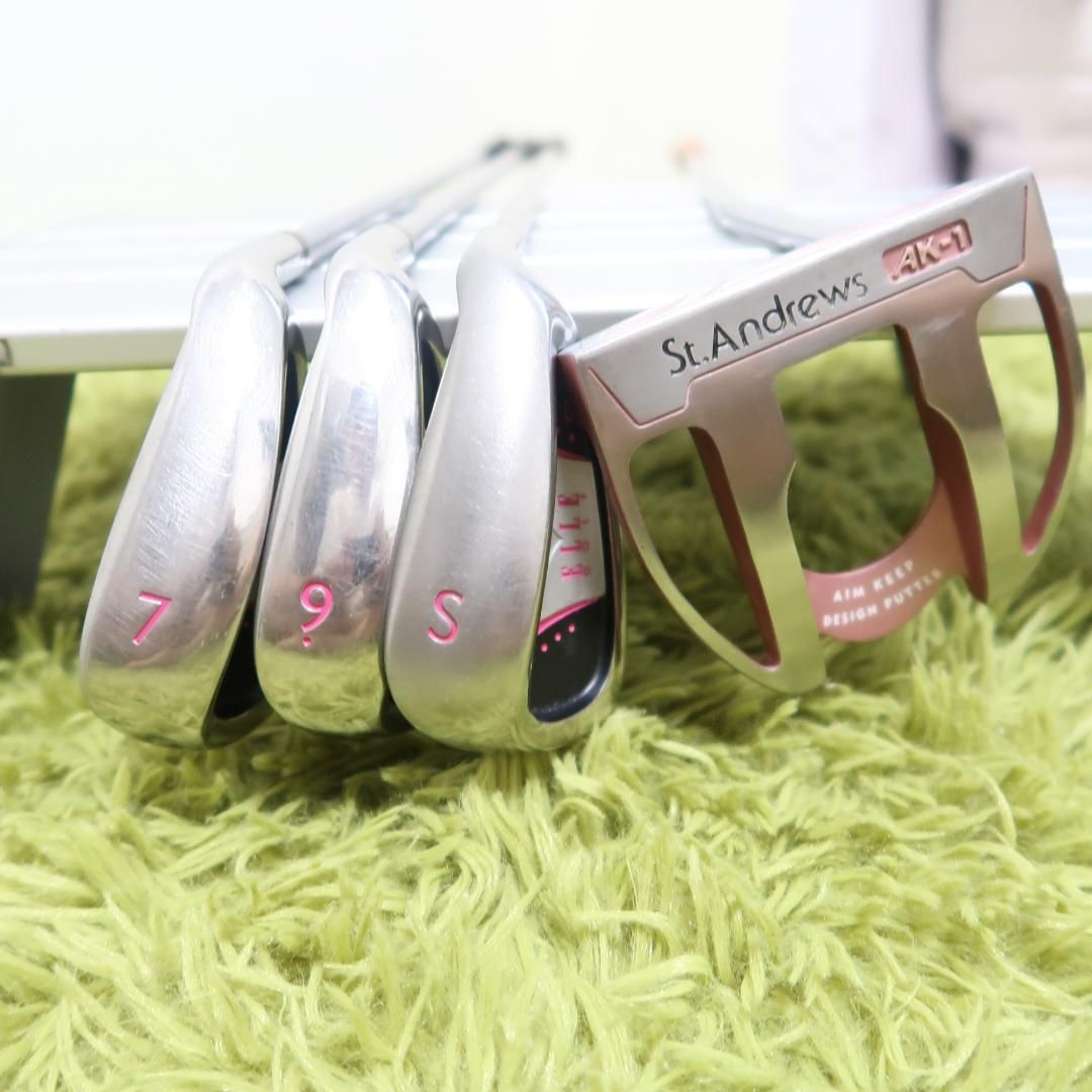 マックスキャット レディースゴルフセット 10本 Lフレックス クラブ