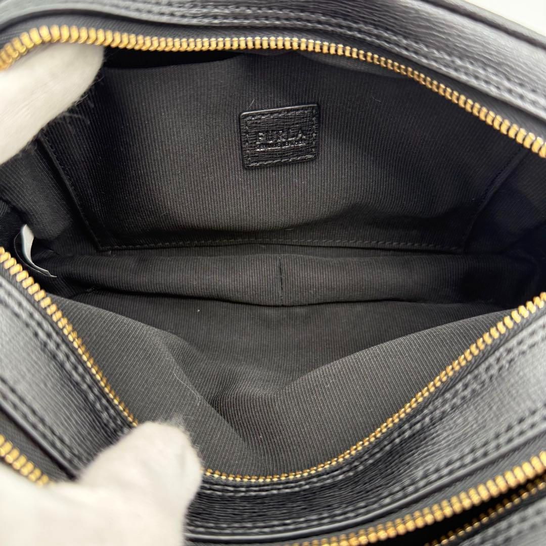 【極美品】FURLA LILLI リリー カメラバッグ クロスボディ ブラック FURLA - 【極美品】FURLA LILLI リリー カメラバッグ クロス