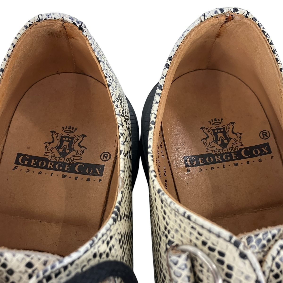 George さん専用 COMME des GARCONS HOMME PLUS × GEORGE COX ZIP SLIP-ON CREEPER