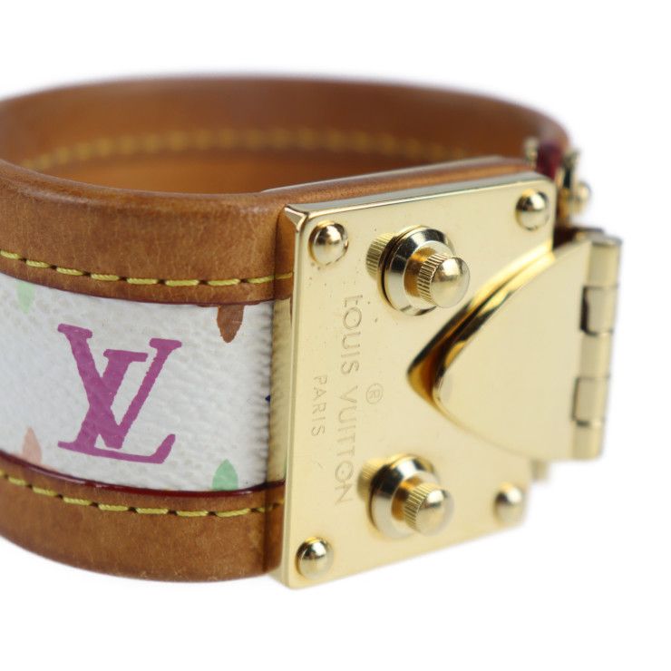 Louis Vuitton レザーブレスレット LOUIS VUITTON レザーブレスレット - メルカリ