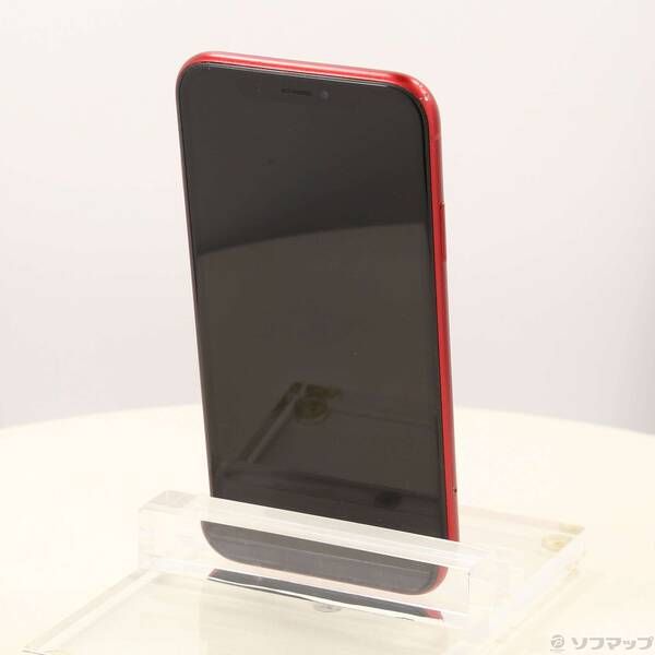 品〕 iPhoneXR 128GB プロダクトレッド MT0N2J／A SIMフリー【251】