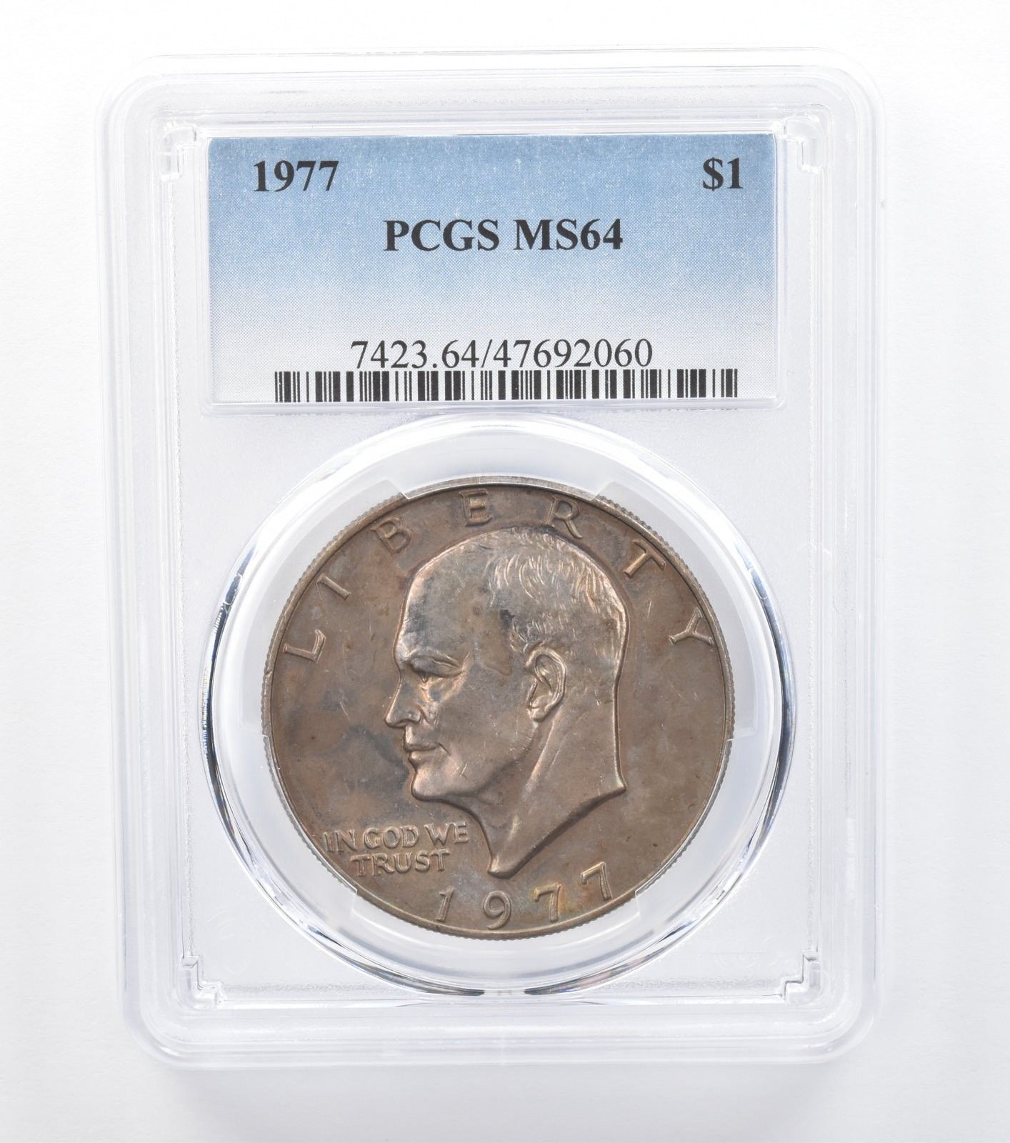 1977年 アイゼンハワー $1 MS64 PCGS T