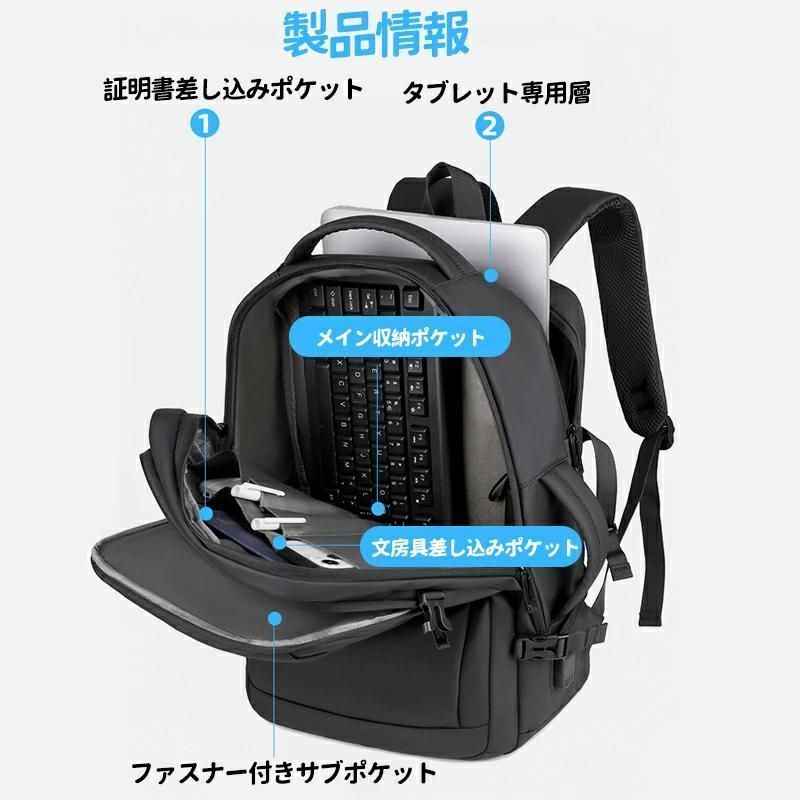 バックパック撥水加工