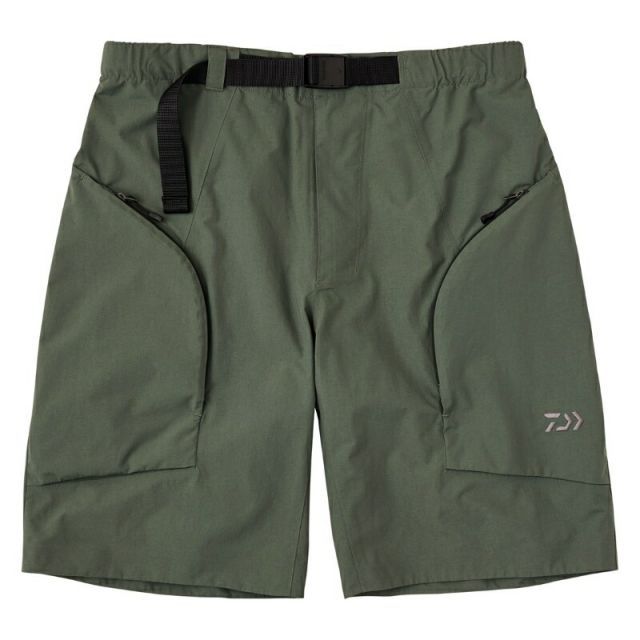 ダイワ DR-2724P ストリームショートレインパンツ アッシュグリーン 2XL | 釣具 釣り フィッシング