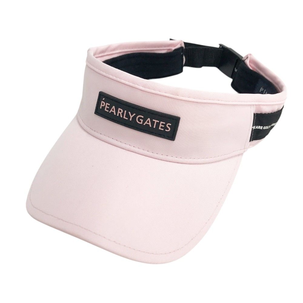 PEARLY GATES パーリーゲイツ サンバイザー ピンク系 FR