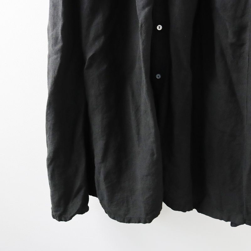 2022SS ネストローブ nest Robe リネンギャザーカラーワンピース