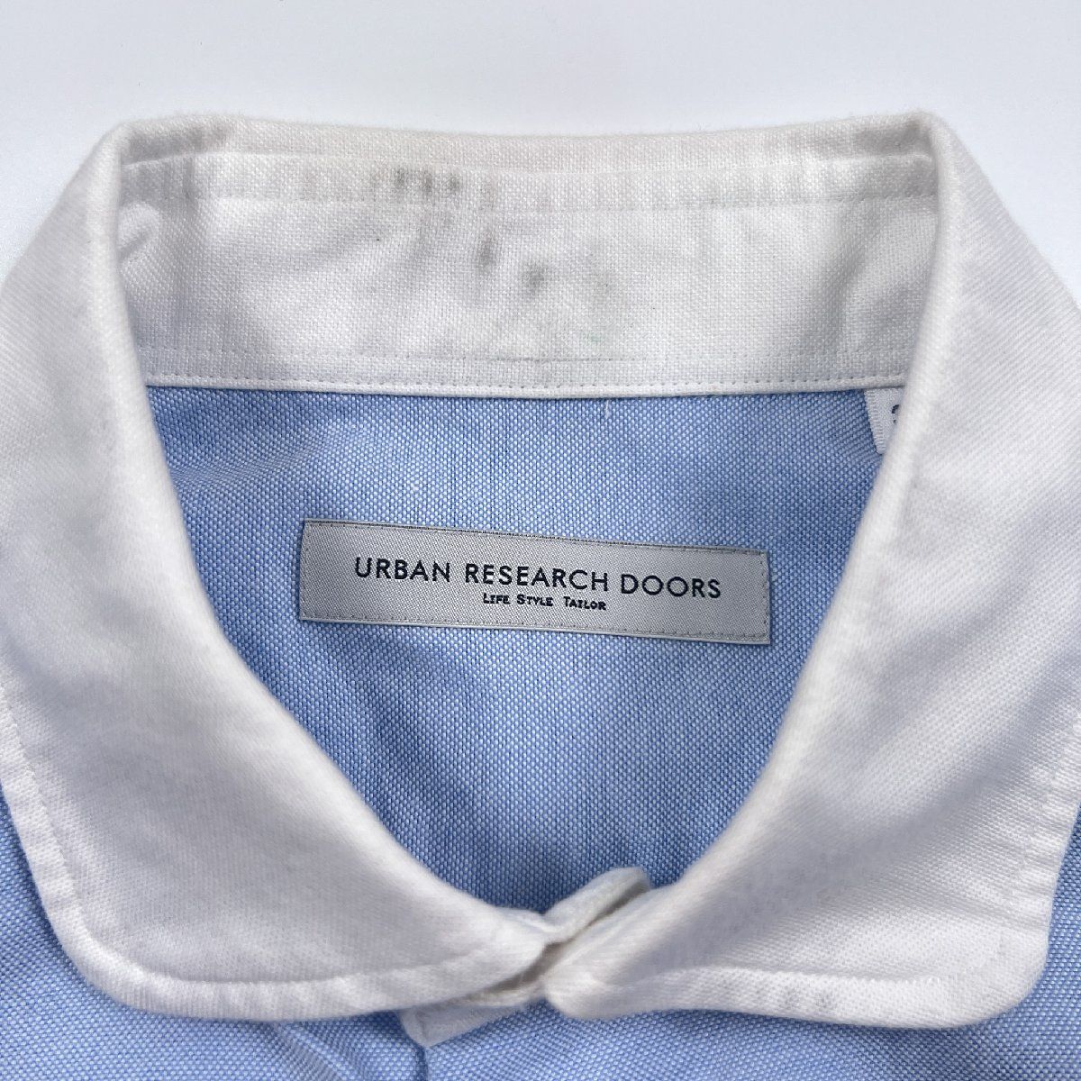 URBAN RESEARCH DOORS アーバンリサーチドアーズ 長袖シャツ ブルー サイズ38 トップス メンズ ヴィンテージ セレクト 併