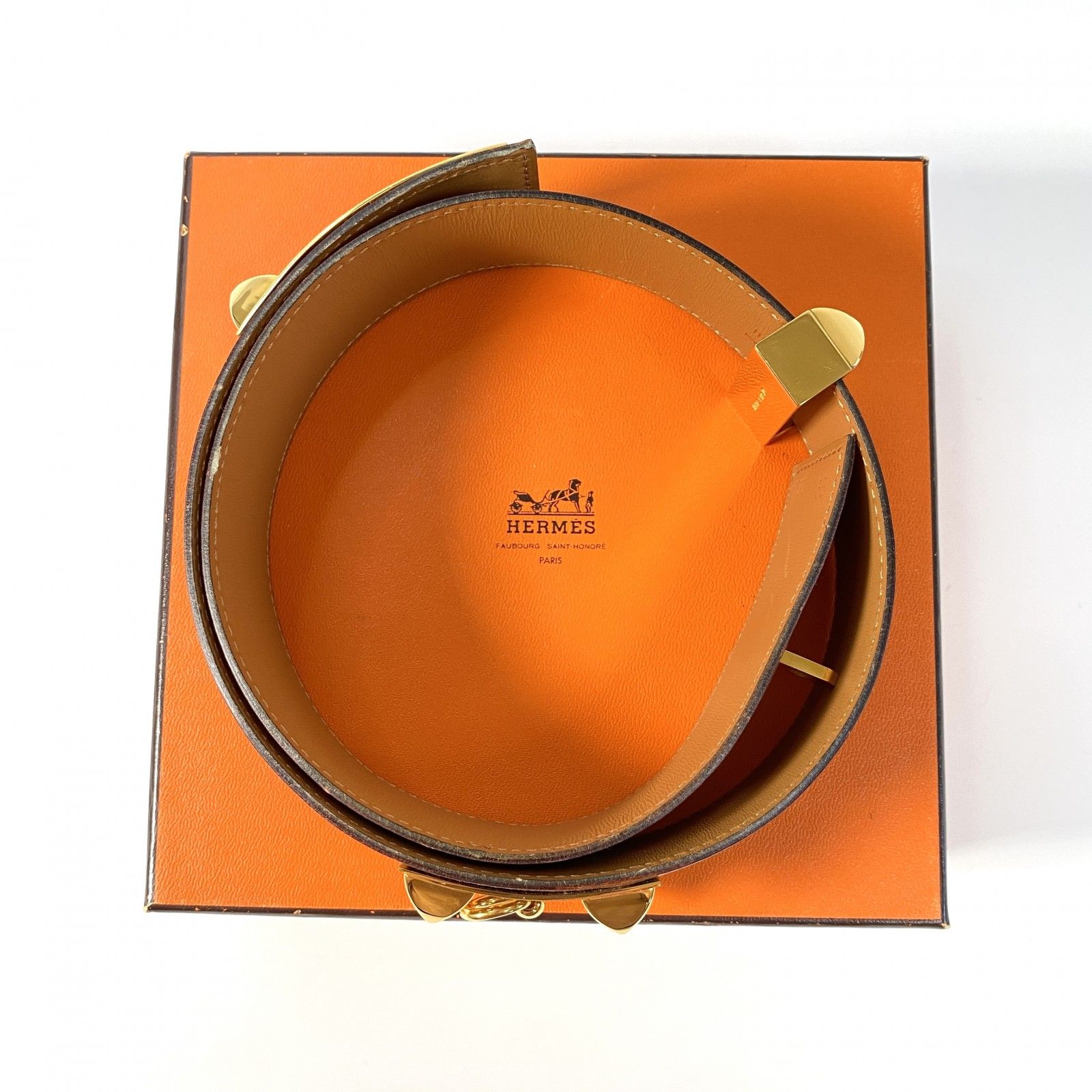 HERMES エルメス コリエドシアン メドール ベルト サイズ：65