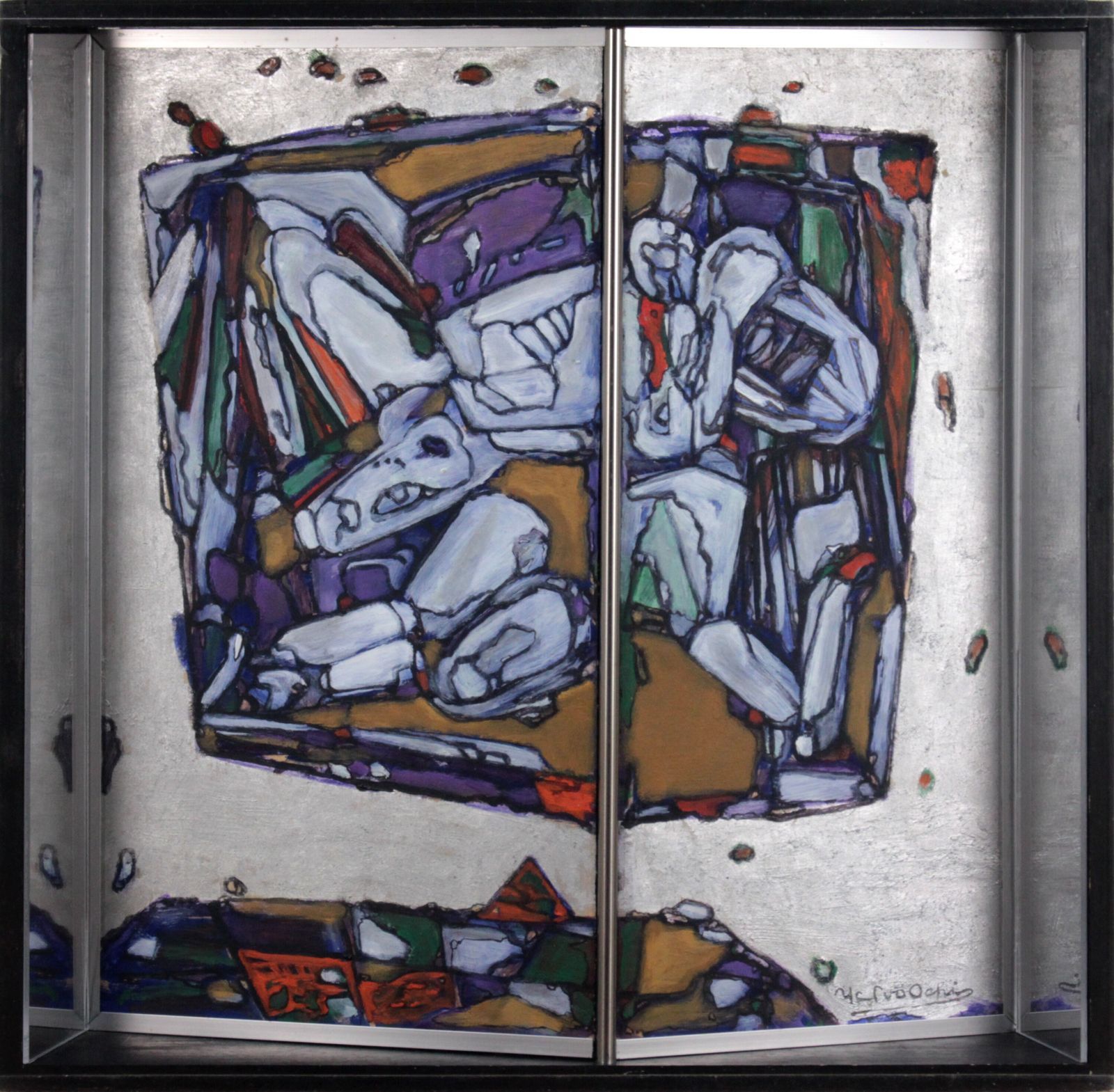 大地康雄『遊藝』【真作保証】 絵画 大地康雄『遊藝』【真作保証】 絵画 - メルカリ
