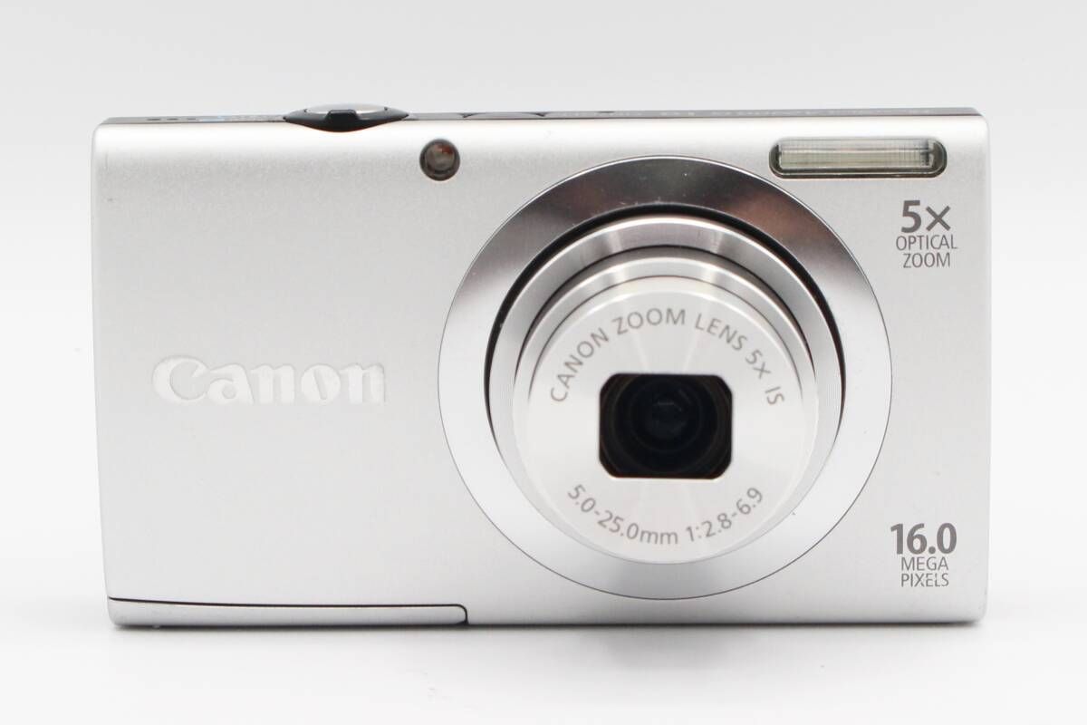 キヤノン Canon パワーショット PowerShot A2400 IS シルバー バッテリー付き ♯366 WWW_OLIVIERBERNSTEIN_COM