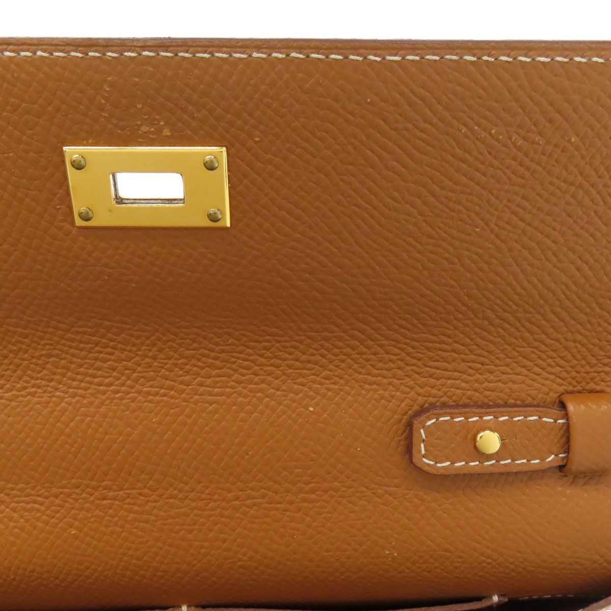 HERMES エルメス ケリートゥー・ゴー ゴールド ゴールド金具 長財布