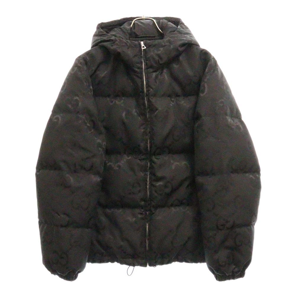GUCCI (グッチ) ジャンボ GG キャンバス ジップアップ ダウン