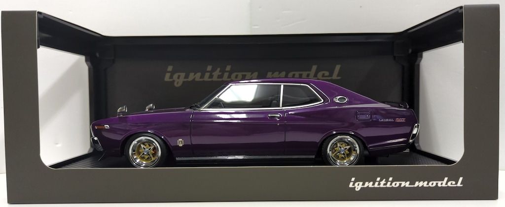 ignition model 1|18 Nissan Laurel 2000SGX C130 Purple IG0623