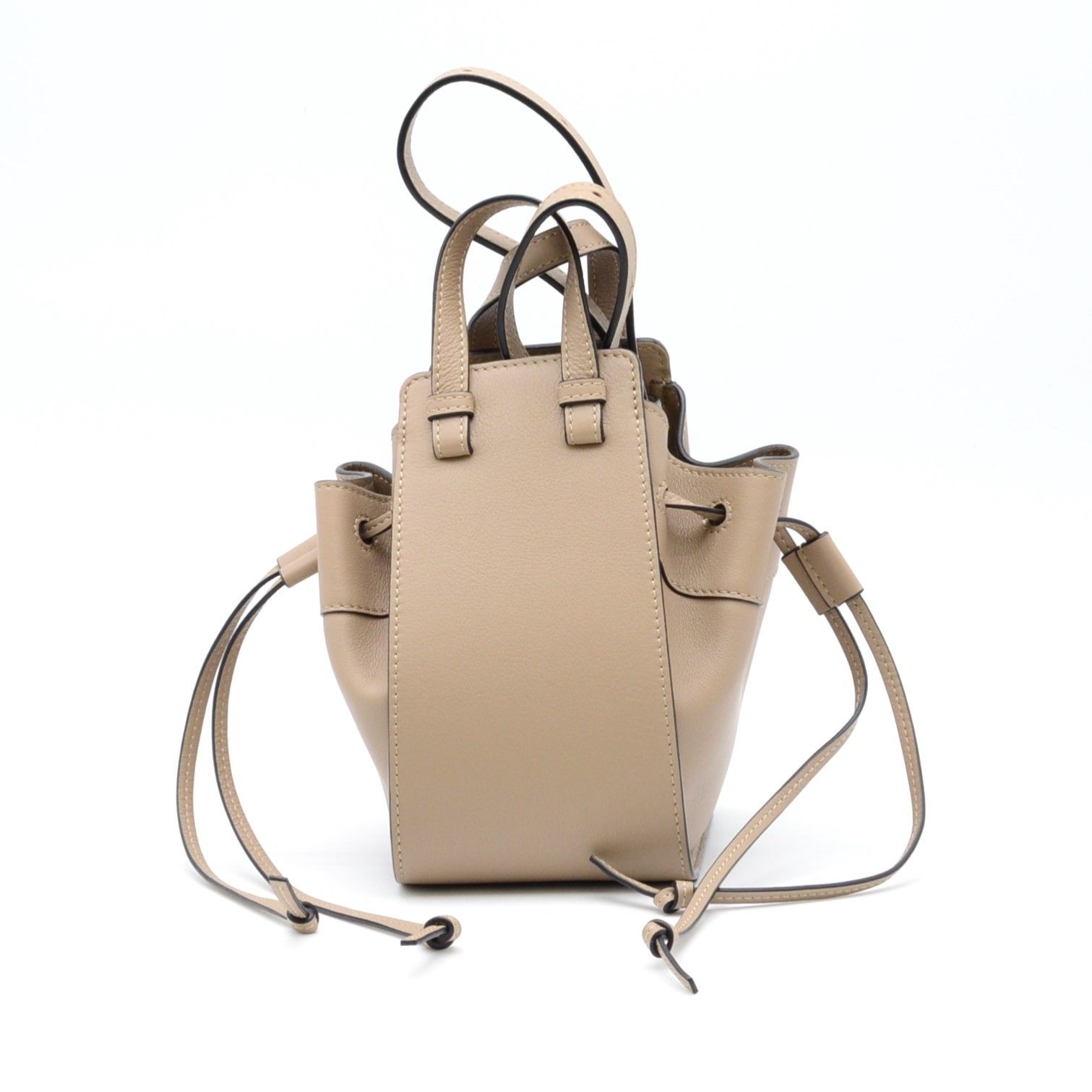 LOEWE ロエベ ハンモック ドローストリングミニ レザー 2WAY 