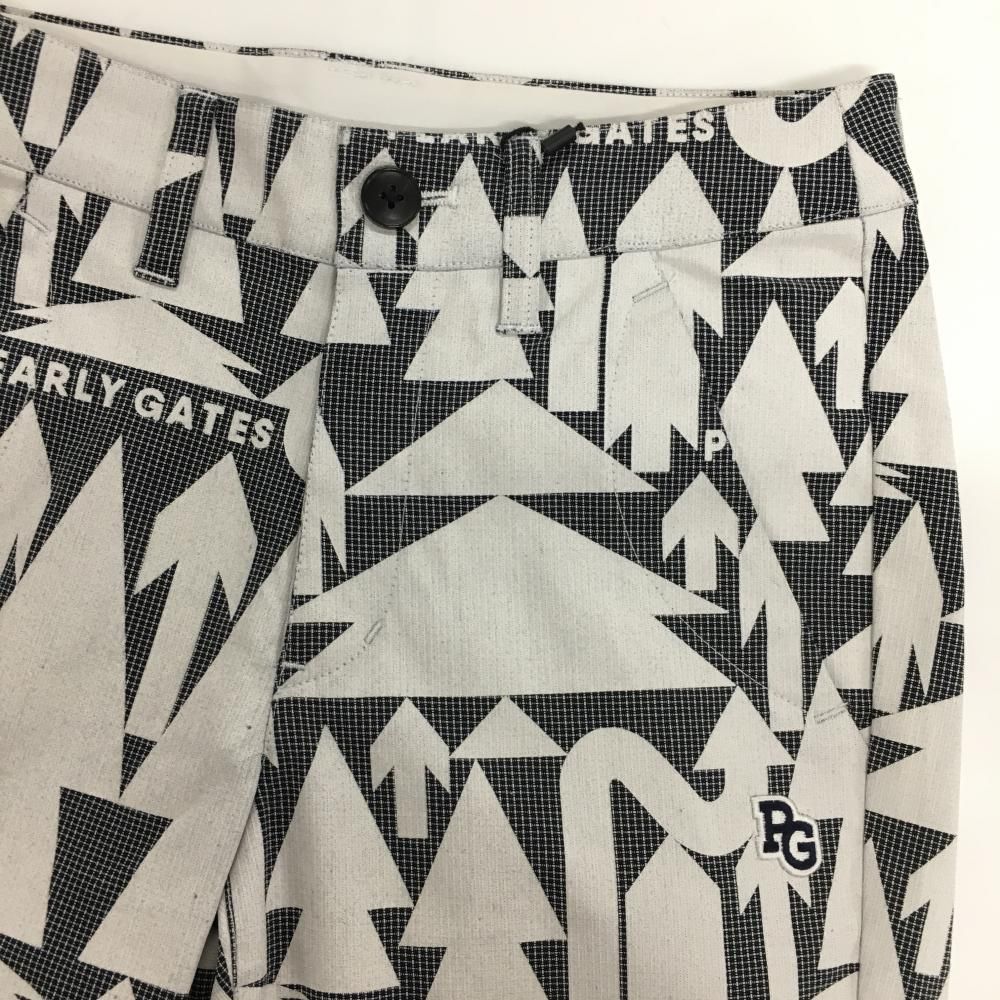 ヤジルシ柄 ロゴ刺しゅう