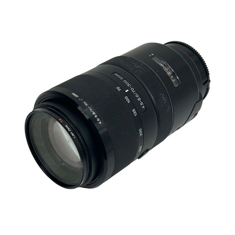 SONY ソニー 望遠ズームレンズ 70-300mm 4.5-5.6 G SSM SAL70300G カビ チリ有 ジャンク品 52509R23