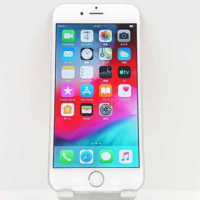 iPhone6 16GB au シルバー 送料無料 本体 c03379