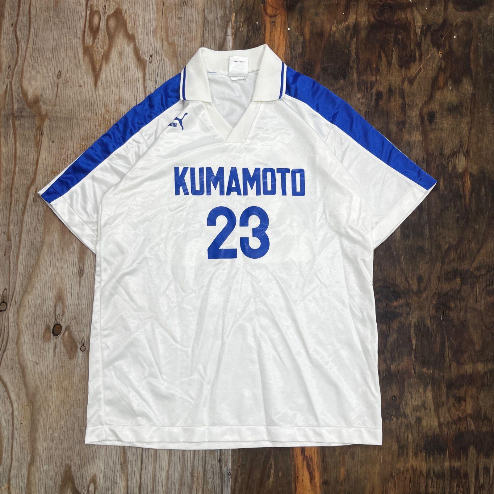 PUMA プーマ ゲームシャツ サッカー 熊本 国体 選抜