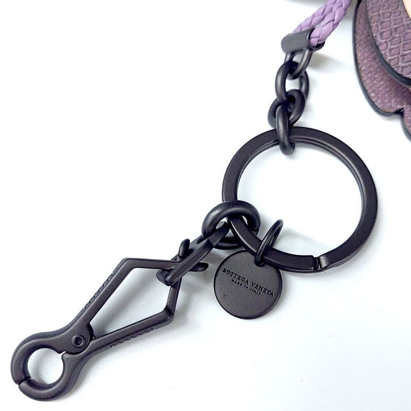 未使用 ボッテガヴェネタ 547396 バタフライ 蝶々 レザー リザード