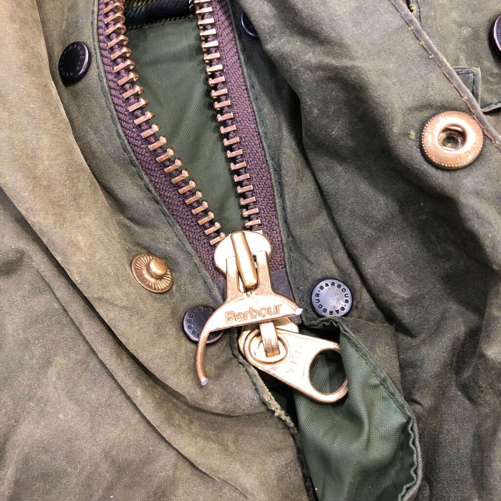 Barbour バブアー BEDALE ビデイル オイルドジャケット アウター 防寒 ユーロ カーキ (メンズ C46/117CM) 中古 古着 P6730 Barbour バブアー BEDALE ビデイル オイルドジャケット アウター 防寒