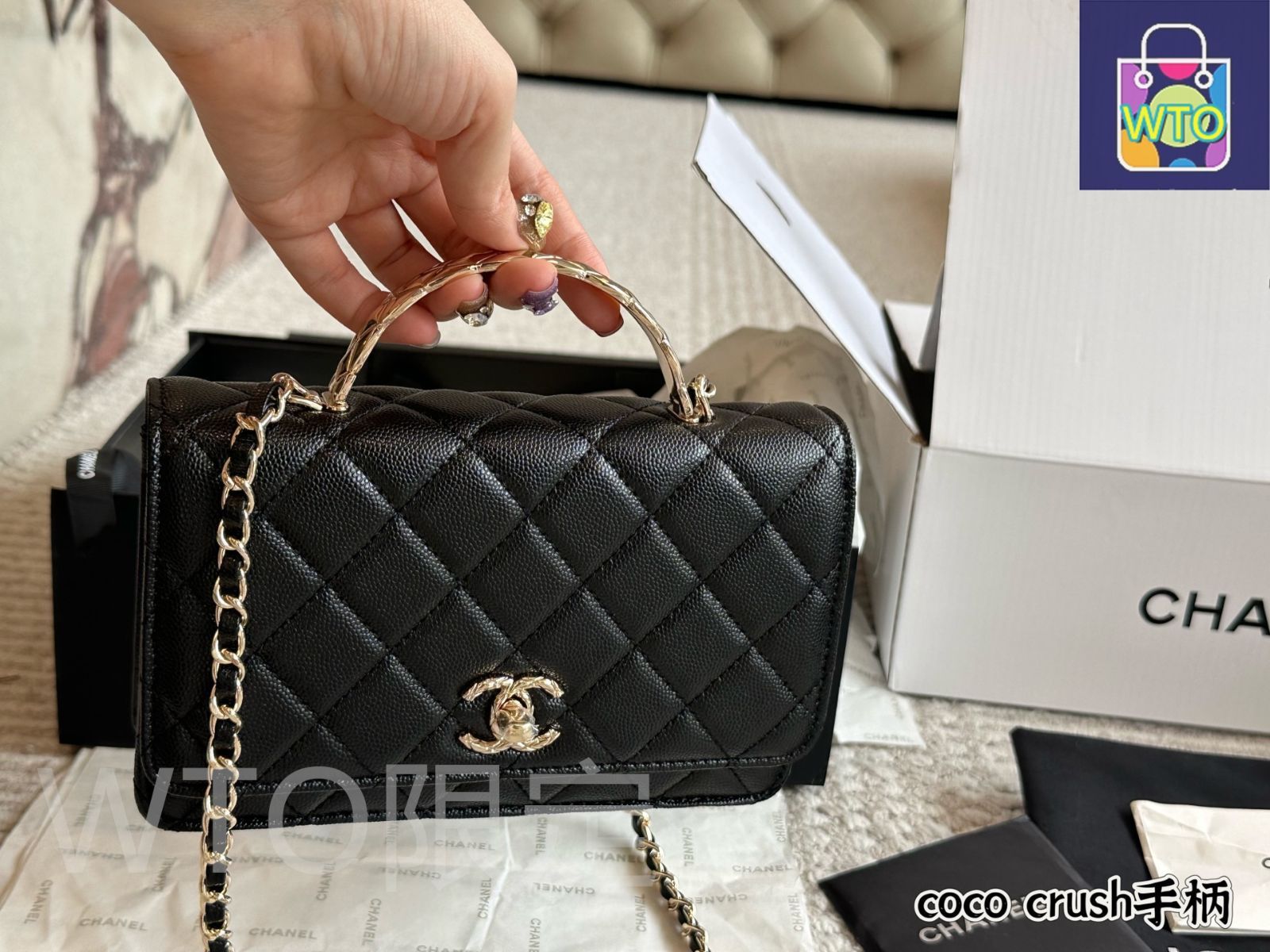 CHANEL♡チェーンバッグ ココクラッシュ 25ss org.jpg