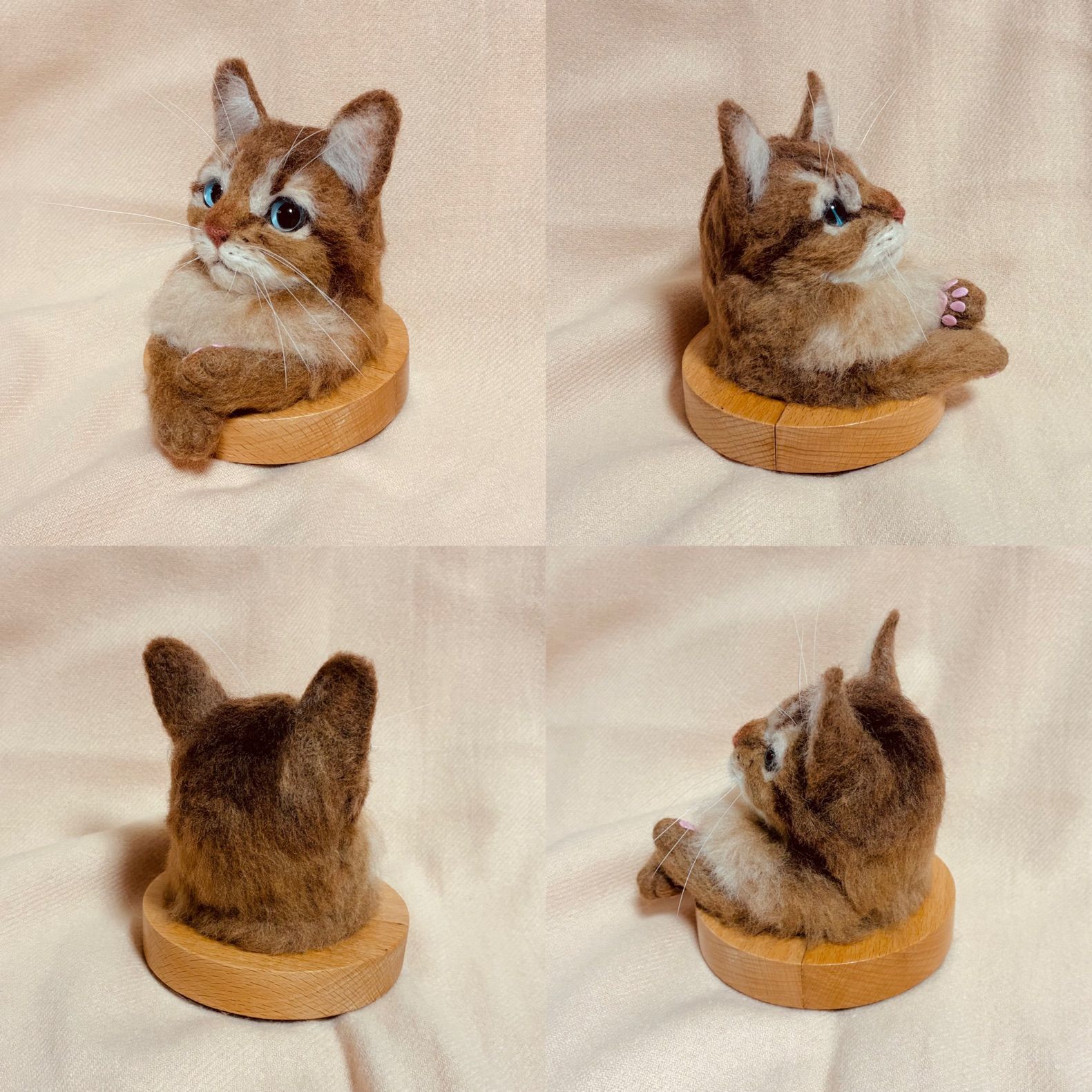猫の顔 立体アート 約20cm まるまるねこ　アーティスト作品 BIG CAT BANG POP UP SHOP – GINZA SIX | GSIX | ギンザ