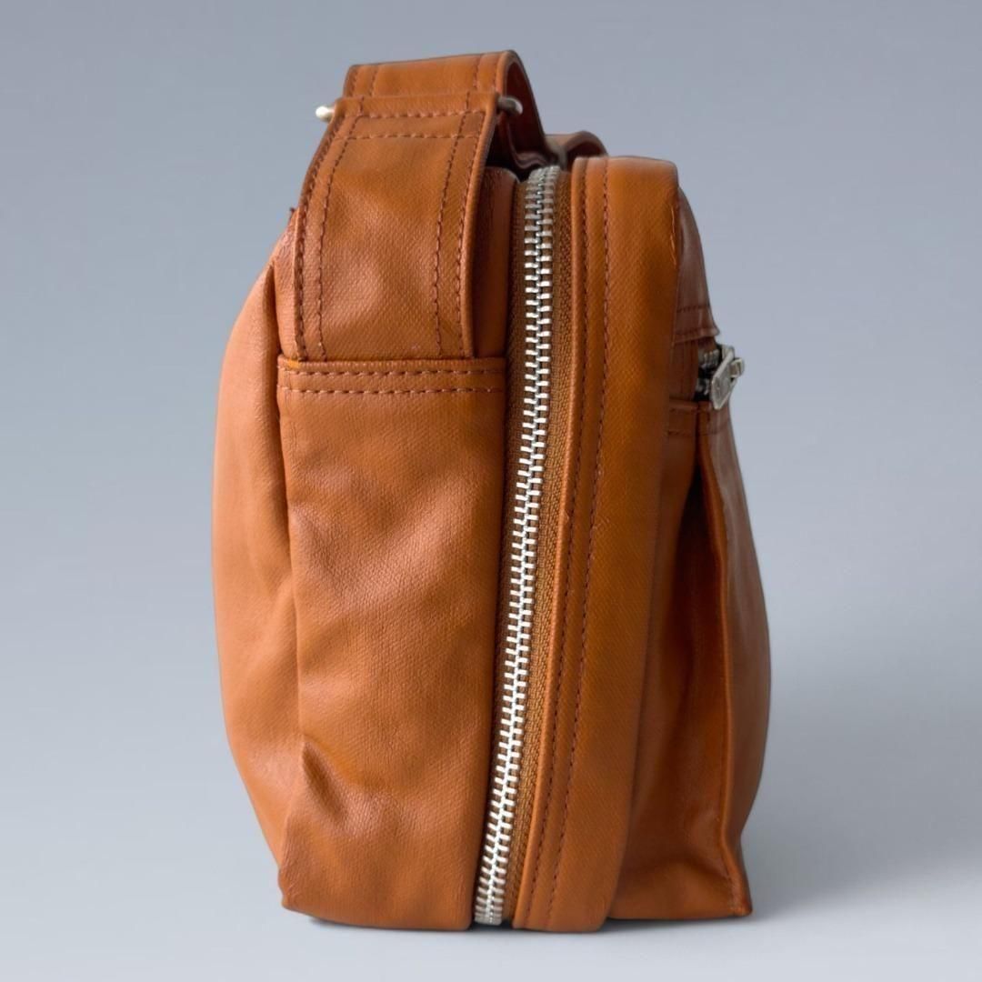 ✨極美品✨️ポーター フリースタイル ショルダーバッグ キャメル 2層式 カメラ 美品✨ポーター フリースタイル 2層式 ショルダーバッグ