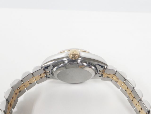 ロレックス ROLEX デイトジャスト 79173NRD イエローシェル ローマン Y番 コンビ 自動巻き レディース 【中古】 時計 - メルカリ