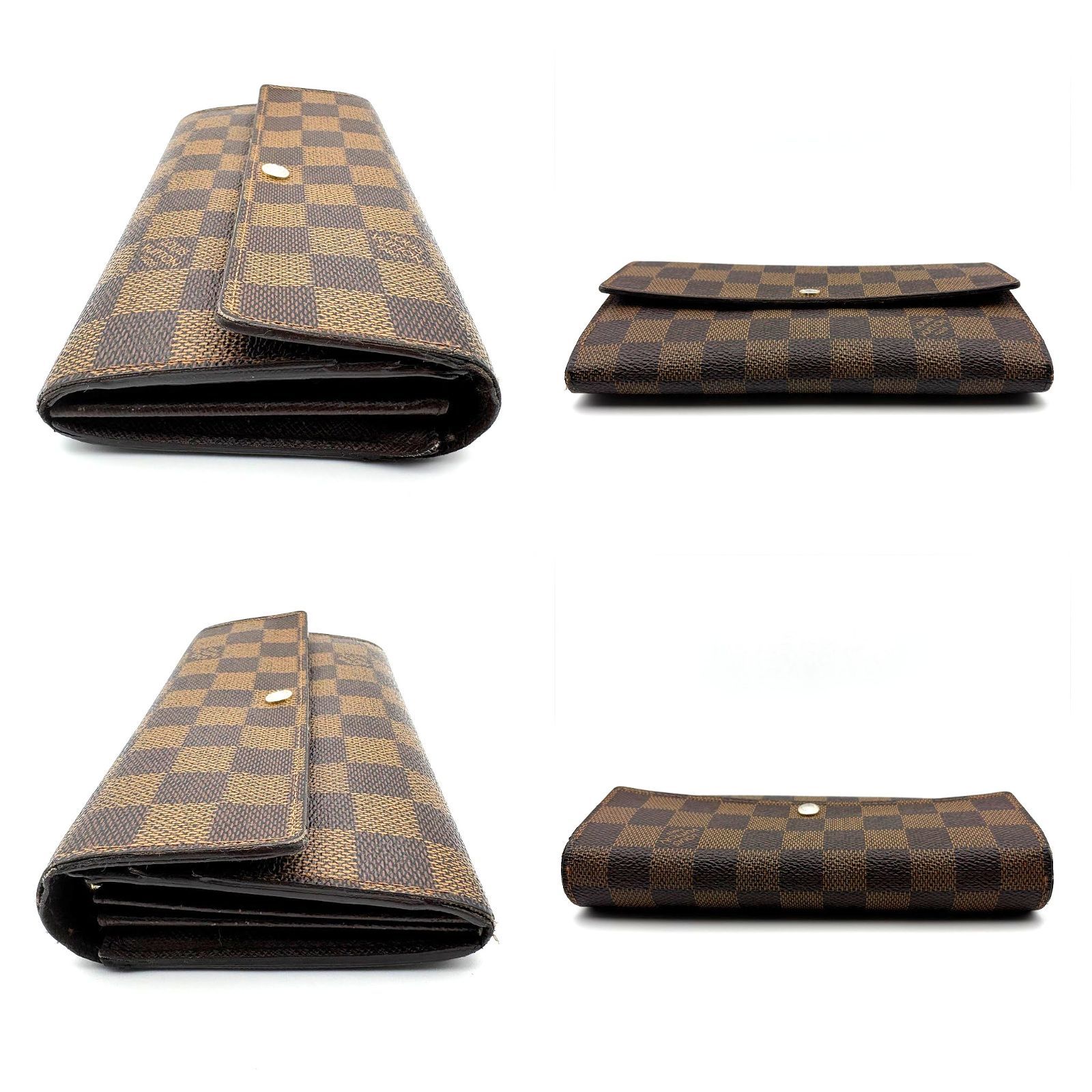 良品 】LOIS VUITTON ルイヴィトン ダミエ ポルトフォイユサラ