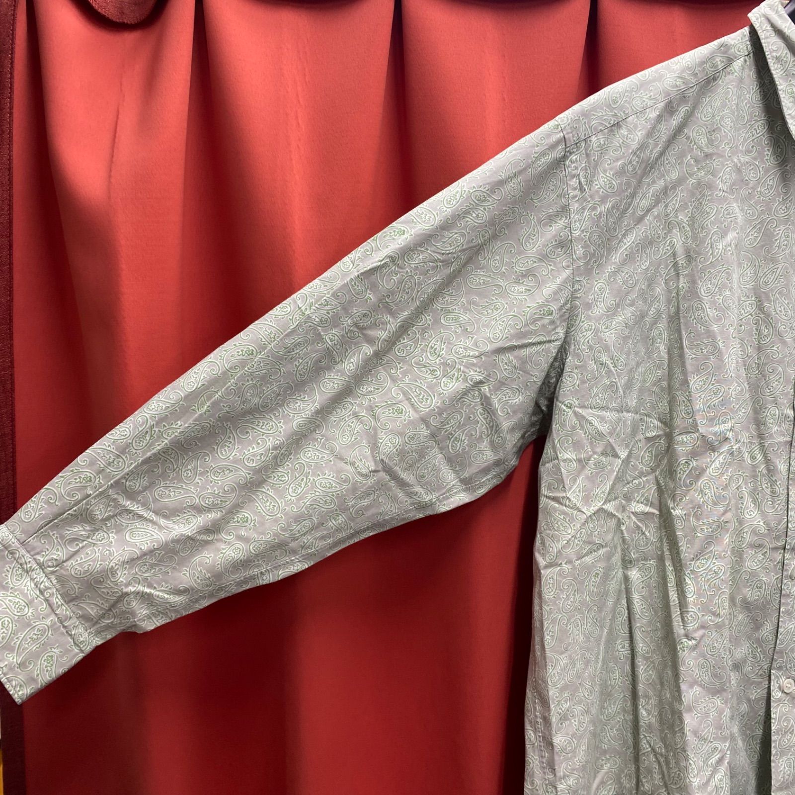 コムデギャルソンオム ペイズリー シャツ コムデギャルソン オム COMME des GARCONS ペイズリー シャツ