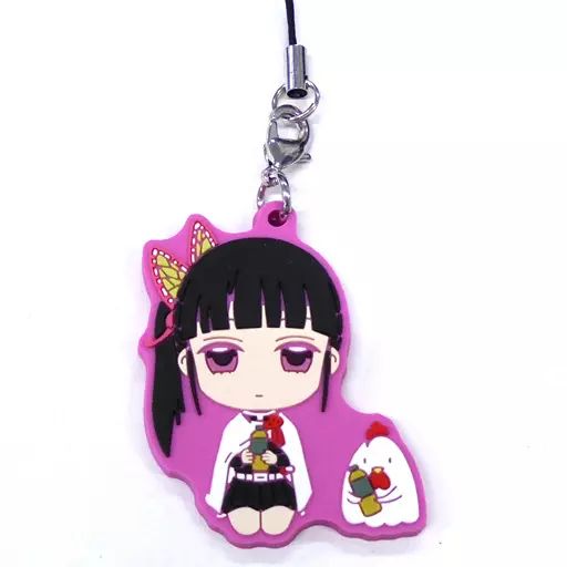 鬼滅の刃栗花落カナヲラバーストラップまとめ売り 中古】雑貨 栗花落カナヲ 「鬼滅の刃 ～無限列車編～×ローソン ラバー