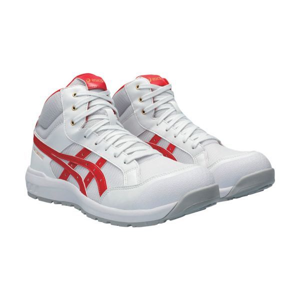 7営業日以内発送 ＡＳＩＣＳ 1273A091.100-28.0 ウィンジョブ CP218 ホワイト クラシックレッド 28．0cm 1273A091.10028.0 沖縄離島販売不可